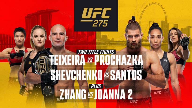 UFC 275: Wyniki gali