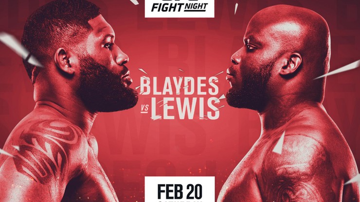 UFC Fight Night: Blaydes - Lewis. Transmisja w Polsacie Sport Extra