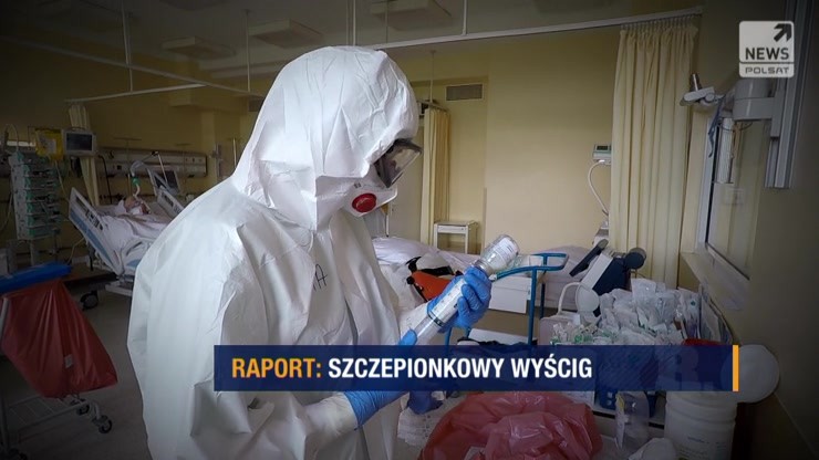 Szczepionkowy wyścig. Do kogo trafią w pierwszej kolejności? Oglądaj "Raport" w Polsat News o 20:50