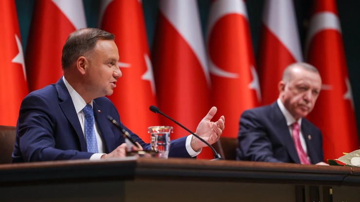 Wojna w Ukrainie. Andrzej Duda spotka się z prezydentem Turcji