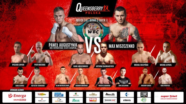 Queensberry Polska "Bitwa o Gniew II": Transmisja w Polsacie Sport i Polsacie Sport Fight