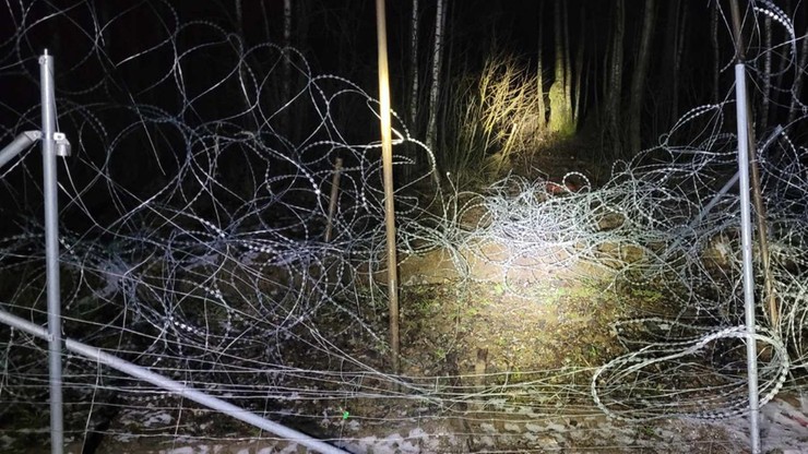 Granica polsko-białoruska: ostatniej doby granicę próbowało nielegalnie przekroczyć 13 osób