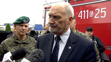 Antoni Macierewicz: nie mam zamiaru słuchać opozycji ws. wysłania wojsk na tereny po nawałnicach